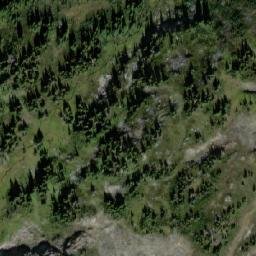 Satellite imagery of Lichen Mountain, CA