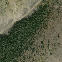 Satellite imagery of Poison Mountain, CA