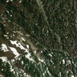 Satellite imagery of Rockwall Pass, CA