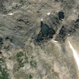 Satellite imagery of Caribou Peak, CA