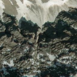 Satellite imagery of Striped Mountain, CA