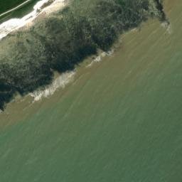 Satellite imagery of South Foreland, GB