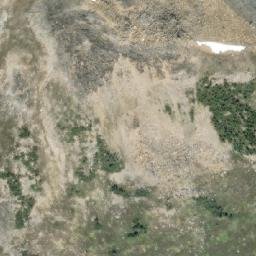 Satellite imagery of Caribou Peak, CA