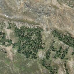 Satellite imagery of Caribou Peak, CA