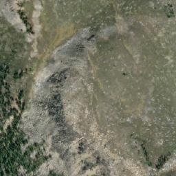 Satellite imagery of Caribou Peak, CA