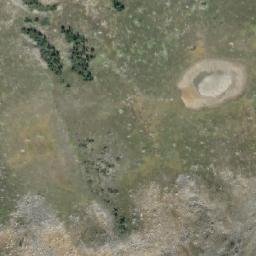 Satellite imagery of Caribou Peak, CA