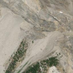 Satellite imagery of Beaverfoot Range, CA