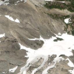 Satellite imagery of Beaverfoot Range, CA