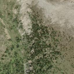 Satellite imagery of Harvey Pass, CA