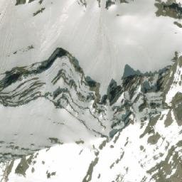 Satellite imagery of Mount Rundle (main summit), CA