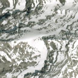 Satellite imagery of Mount Rundle (main summit), CA