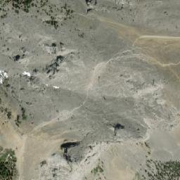 Satellite imagery of Mount Laurie (Îyâmnathka), CA