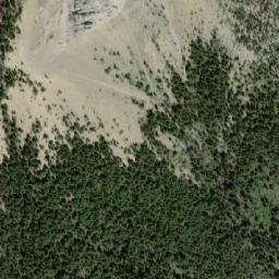 Satellite imagery of Mount Laurie (Îyâmnathka), CA