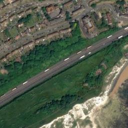 Satellite imagery of Shakespeare Cliff, GB