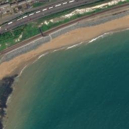 Satellite imagery of Shakespeare Cliff, GB