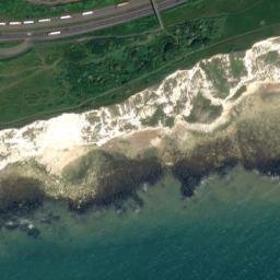 Satellite imagery of Shakespeare Cliff, GB