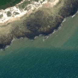 Satellite imagery of Shakespeare Cliff, GB
