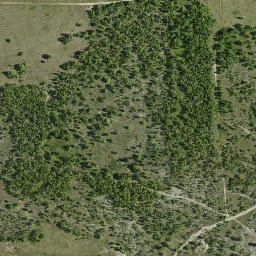 Satellite imagery of Alberta Survey Control, CA