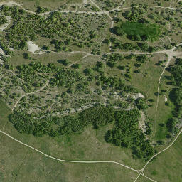 Satellite imagery of Alberta Survey Control, CA