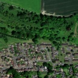 Satellite imagery of Mere Castle Castle Hill, GB