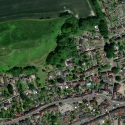 Satellite imagery of Mere Castle Castle Hill, GB