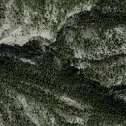 Satellite imagery of Door Jamb Mountain, CA