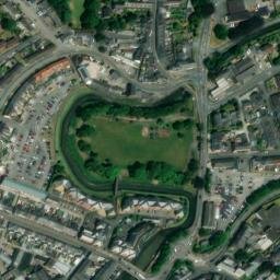 Satellite imagery of Barnstaple Castle, GB