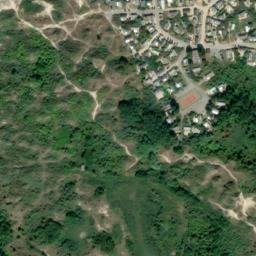 Satellite imagery of Point extrême nord de France, meest westelijke punt van België, BE