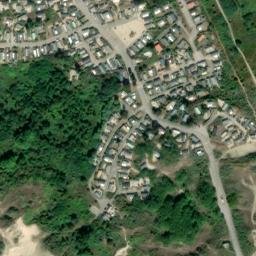 Satellite imagery of Point extrême nord de France, meest westelijke punt van België, BE