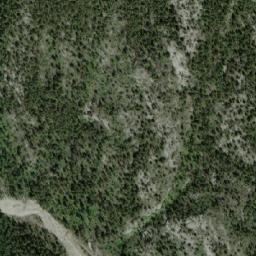 Satellite imagery of Door Jamb Mountain, CA