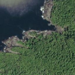 Satellite imagery of Dalkeith Point, CA