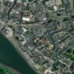 Satellite imagery of Barnstaple Castle, GB