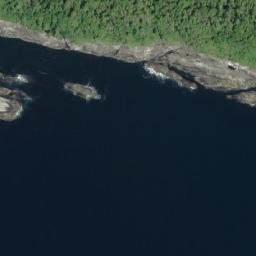 Satellite imagery of Dalkeith Point, CA