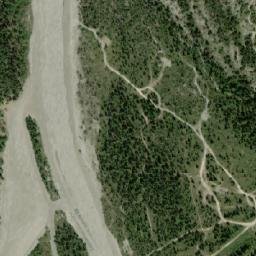 Satellite imagery of Exshaw Mountain, CA