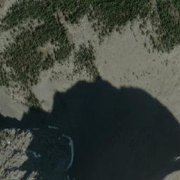 Satellite imagery of Ha Ling Peak, CA