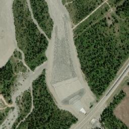 Satellite imagery of Exshaw Mountain, CA