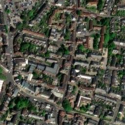 Satellite imagery of Winchester Castle, GB