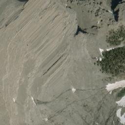 Satellite imagery of Ha Ling Peak, CA