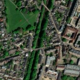 Satellite imagery of Winchester Castle, GB