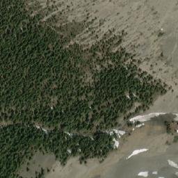 Satellite imagery of Ha Ling Peak, CA