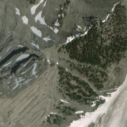 Satellite imagery of Ha Ling Peak, CA