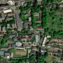 Satellite imagery of Winchester Castle, GB