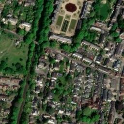 Satellite imagery of Winchester Castle, GB