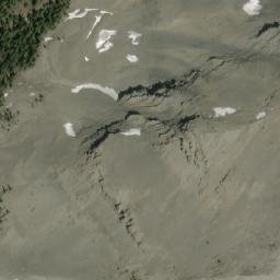 Satellite imagery of Miners Peak, CA