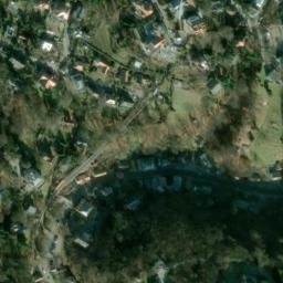 Satellite imagery of Dresden von Loschwitz über der Piehse., DE