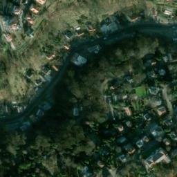 Satellite imagery of Dresden von Loschwitz über der Piehse., DE