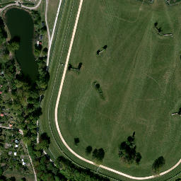 Satellite imagery of cairn, PL