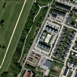 Satellite imagery of cairn, PL
