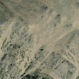 Satellite imagery of Yalakom Mountain, CA
