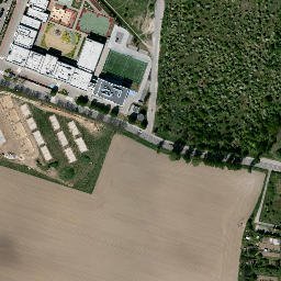 Satellite imagery of cairn, PL